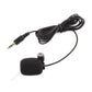 Mini Lavalier Lapel Mic – Clip-On 3.5mm Microphone Clip-On Lapel Microphone for Mobile, PC & Camera 3.5mm Collar Mic with Clip – Recording & Vlogging