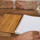 Personalized Wooden Diary with Photo & Name Engraving – Custom Spiral Notebook with Engraved Pen