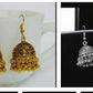 Oxidized Silver Jhumki Earrings – Traditional Afghani Jhumka Dangle Earrings for Women | Ethnic Boho Jewelry for Eid, Weddings & Mehndi