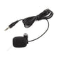 Mini Lavalier Lapel Mic – Clip-On 3.5mm Microphone Clip-On Lapel Microphone for Mobile, PC & Camera 3.5mm Collar Mic with Clip – Recording & Vlogging