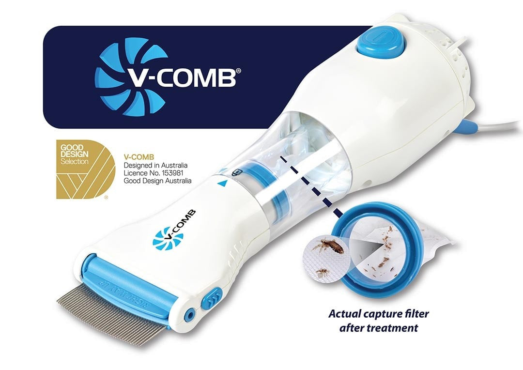 Electric Lice Comb – Chemical-Free Head Lice & Nit Removal Device | Safe Electronic Hair Comb for Kids & Adults