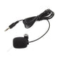 Mini Lavalier Lapel Mic – Clip-On 3.5mm Microphone Clip-On Lapel Microphone for Mobile, PC & Camera 3.5mm Collar Mic with Clip – Recording & Vlogging