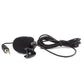 Mini Lavalier Lapel Mic – Clip-On 3.5mm Microphone Clip-On Lapel Microphone for Mobile, PC & Camera 3.5mm Collar Mic with Clip – Recording & Vlogging