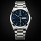 D'Arno Men's Two-Tone Gold & Silver Quartz Watch Men's Quartz Watch – Gold Silver Steel with Day-Date D'Arno Classic Quartz Watch for Men – Black Dial