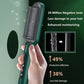 Hair Straightening Brush – 5 Heat Settings, Anti-Scald Electric Hair Straightener Comb – Fast & Frizz-Free Ceramic Hair Straightening Brush | 5 Intensity Levels