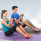 4-Tube Pedal Resistance Band – Sit-Up Pull Rope Exerciser for Abs, Arms & Legs