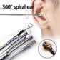 Stainless Steel Ear Wax Remover Tool Set – 360° Spiral Earwax Cleaner (6 Pcs)
