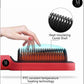 Hair Straightening Brush – 5 Heat Settings, Anti-Scald Electric Hair Straightener Comb – Fast & Frizz-Free Ceramic Hair Straightening Brush | 5 Intensity Levels