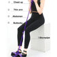4-Tube Pedal Resistance Band – Sit-Up Pull Rope Exerciser for Abs, Arms & Legs