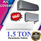 Split AC Dust Cover Set (Indoor + Outdoor) – Waterproof Air Conditioner Protector