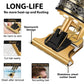 Vintage T9 Dragon Rechargeable Hair Trimmer – Gold Finish Beard & Hair Shaver for Men