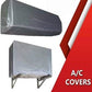 Split AC Dust Cover Set (Indoor + Outdoor) – Waterproof Air Conditioner Protector
