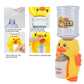 Cute Duck Mini Water Dispenser for Kids – Mini Drinking Fountain Toy with Cup (Yellow)