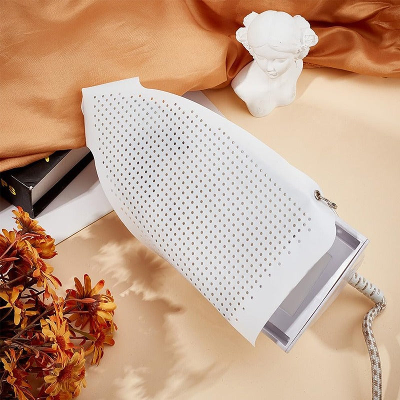 Iron Shoe Cover – Heat Resistant Ironing Plate Protector for Steam Iron (Prevents Shine & Scorch Marks)