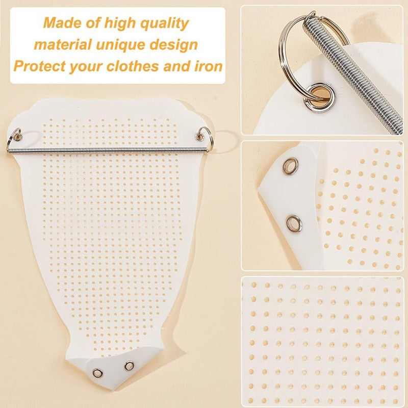 Iron Shoe Cover – Heat Resistant Ironing Plate Protector for Steam Iron (Prevents Shine & Scorch Marks)
