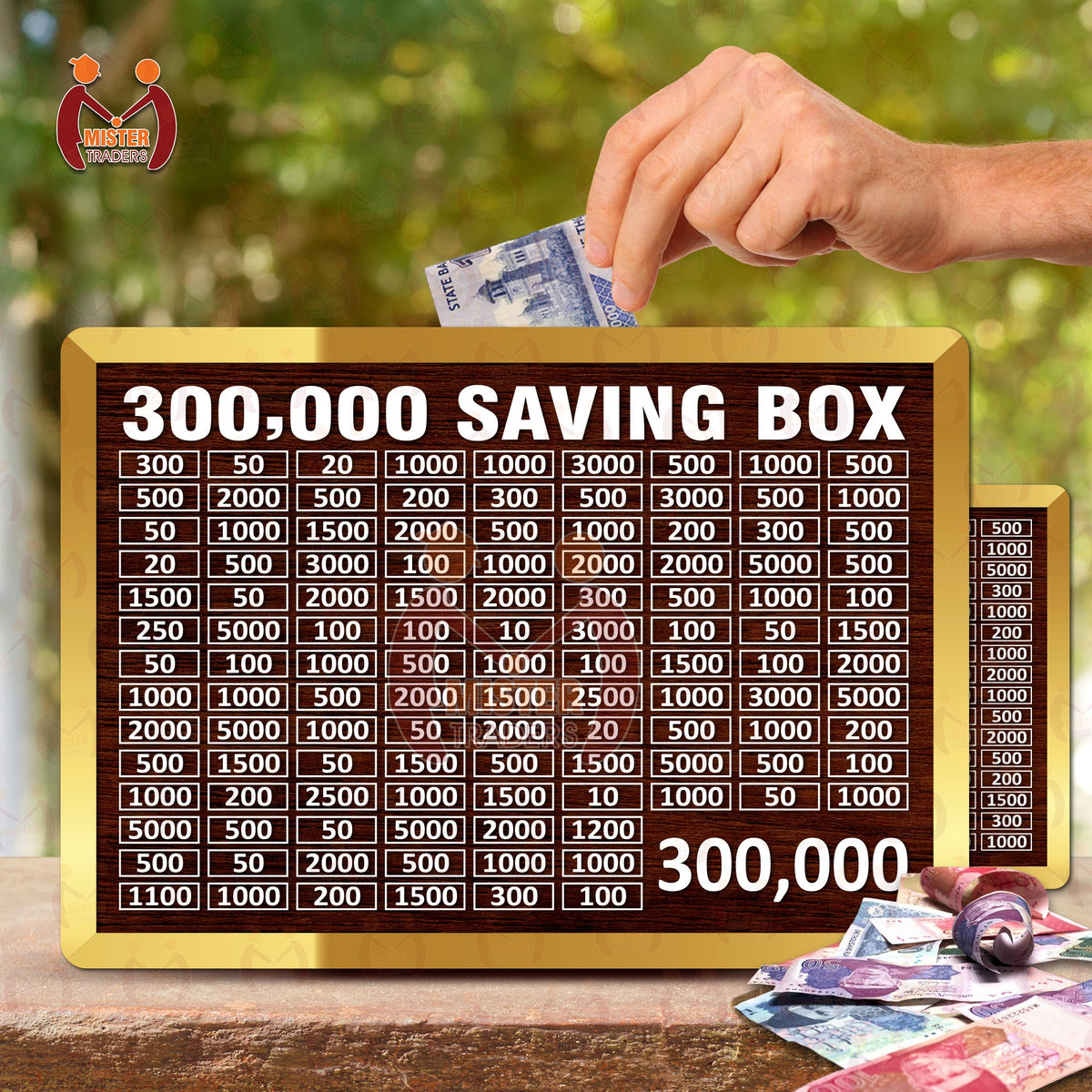 Umrah Saving Box – 210,000 Money Saving Challenge Box | Islamic Piggy Bank for Hajj & Umrah Fund, Creative Savings Gift