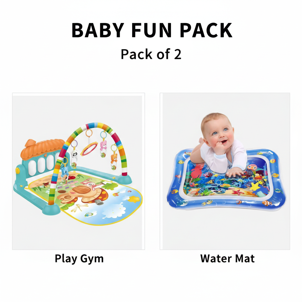 Baby Play Gym Piano Fitness Rack 3-in-1 Activity Mat Musical Baby Gym Mat with Kick Piano for Infants 0+ 3-in-1 Baby Activity Play Mat with Piano & Toys