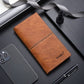 Long Bifold Leather Wallet for Men – Multi Card Holder Wallet with ID Window, Zipper Pocket & Cash Compartment | Slim PU Leather Purse